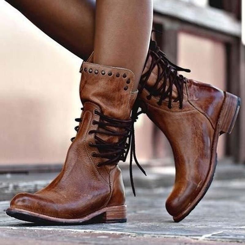 Dodge City - Leather Boots