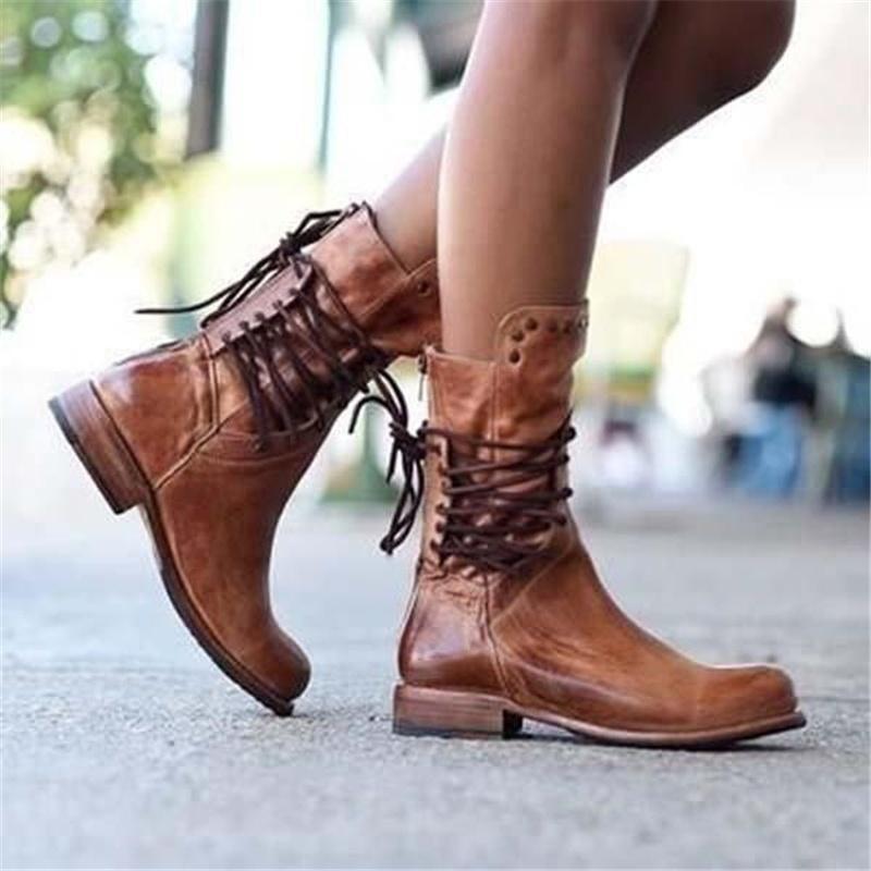 Dodge City - Leather Boots