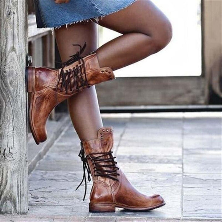 Dodge City - Leather Boots