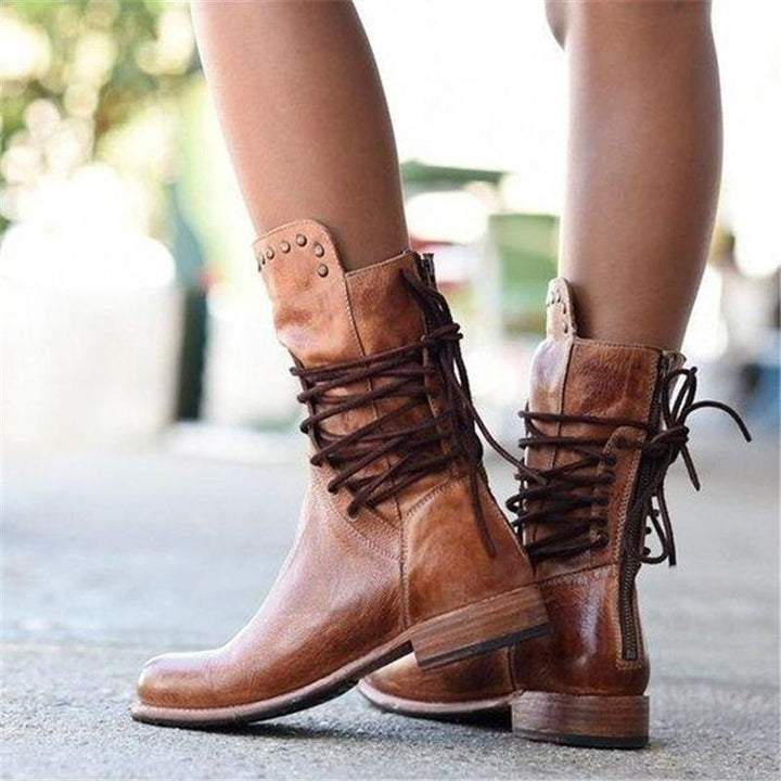 Dodge City - Leather Boots