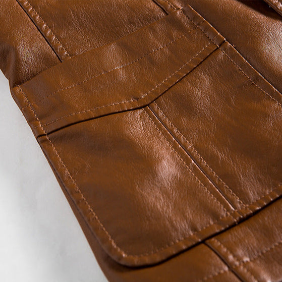 Elysian Noir Leather Jacket
