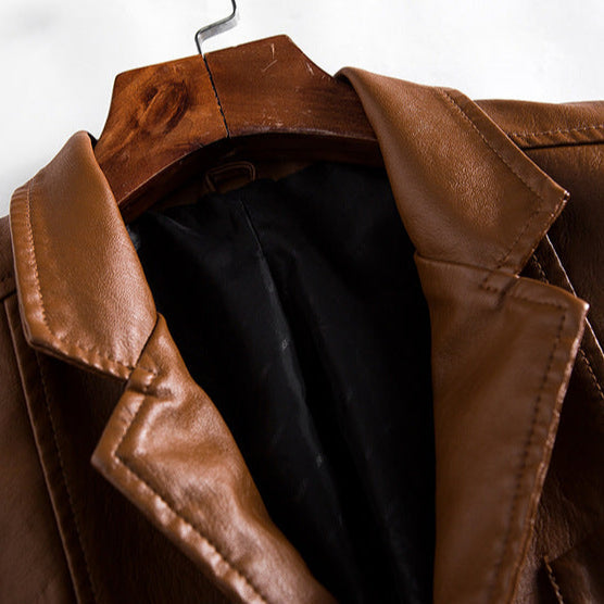 Elysian Noir Leather Jacket
