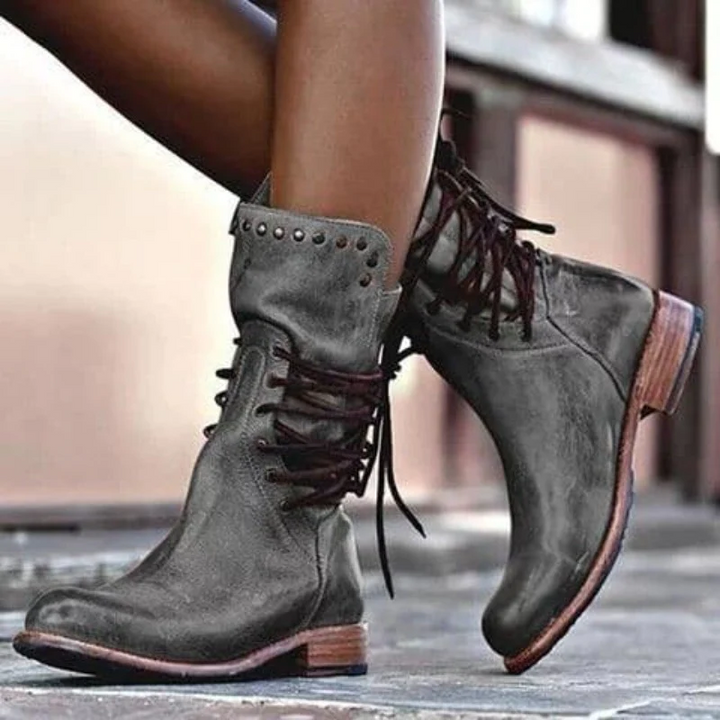 Dodge City - Leather Boots