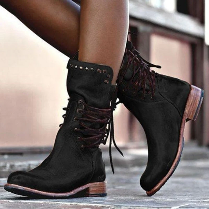 Dodge City - Leather Boots