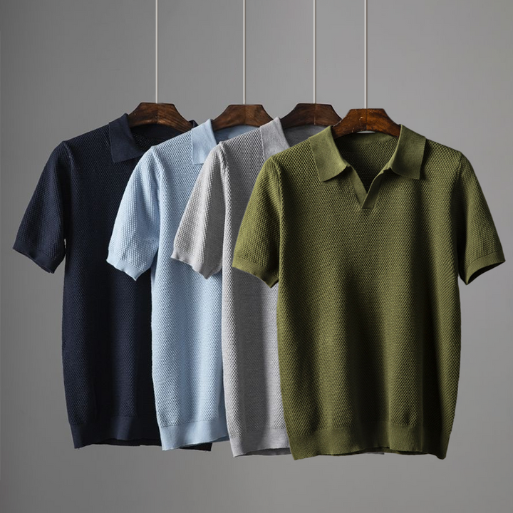 Lennart - Casual Short Sleeve Polo Shirt
