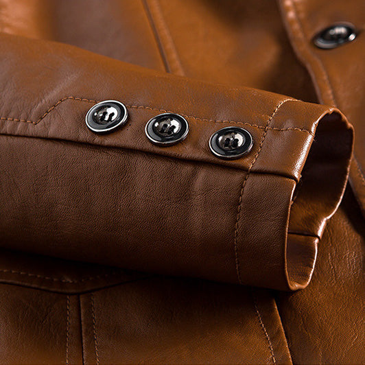Elysian Noir Leather Jacket