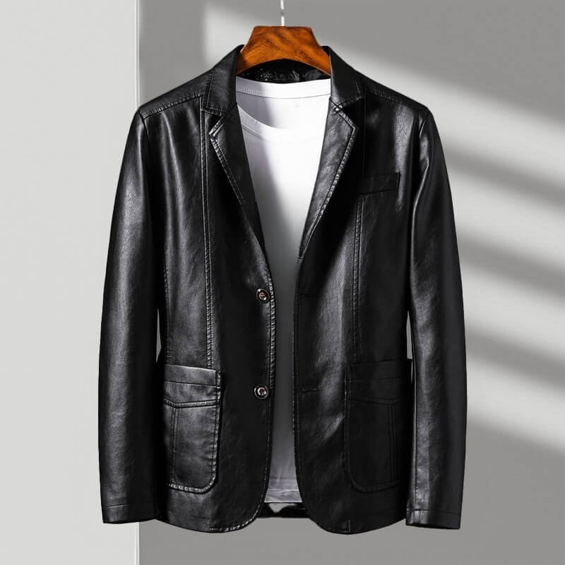 Elysian Noir Leather Jacket