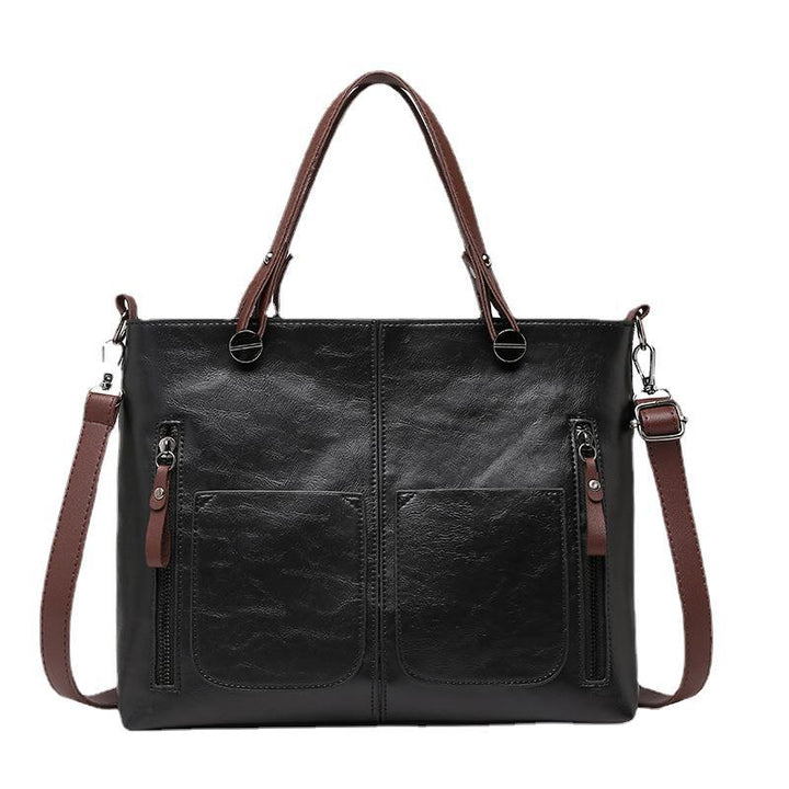 Brüssel - Vintage Leather Shoulder Bag