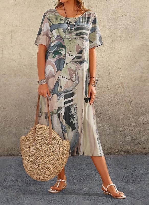 Zoey - Comfortable floral dress