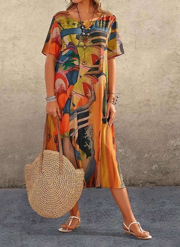 Zoey - Comfortable floral dress