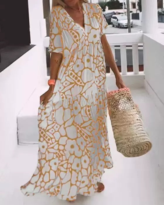 Sarah - Printed Dress