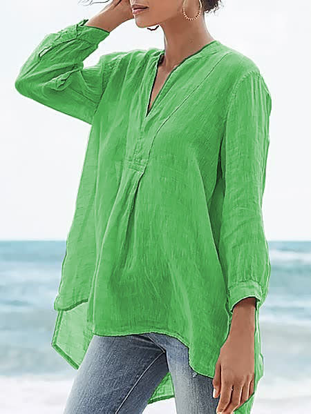 Sabine - Linen Style Shirt