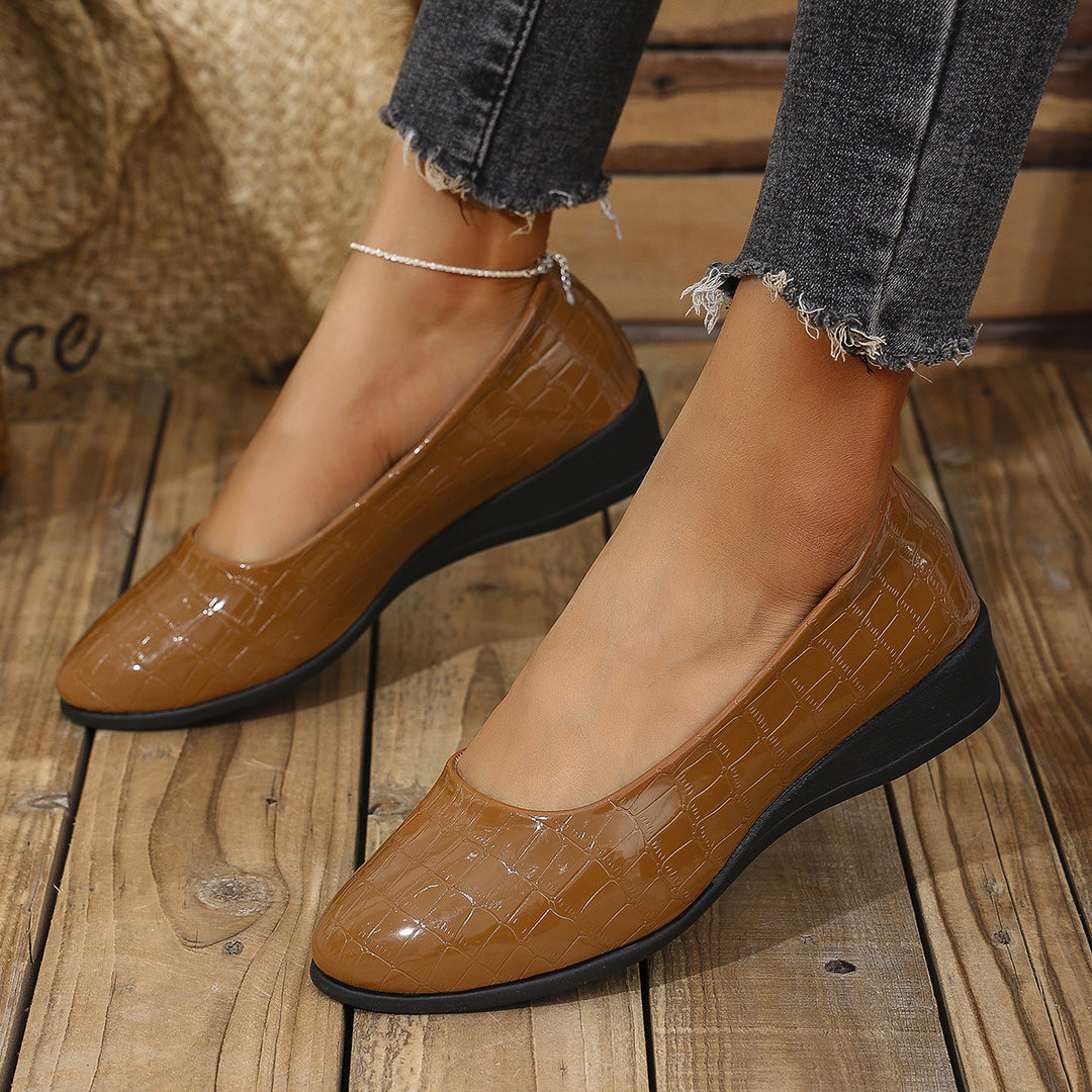 Neapel - short cut leather leather shoes
