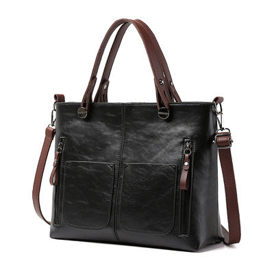Brüssel - Vintage Leather Shoulder Bag