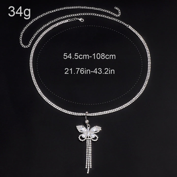 Shiny Body Chain - Butterfly