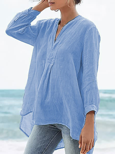 Sabine - Linen Style Shirt