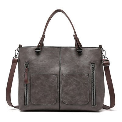 Brüssel - Vintage Leather Shoulder Bag