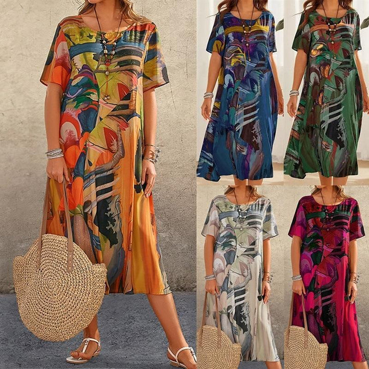 Zoey - Comfortable floral dress