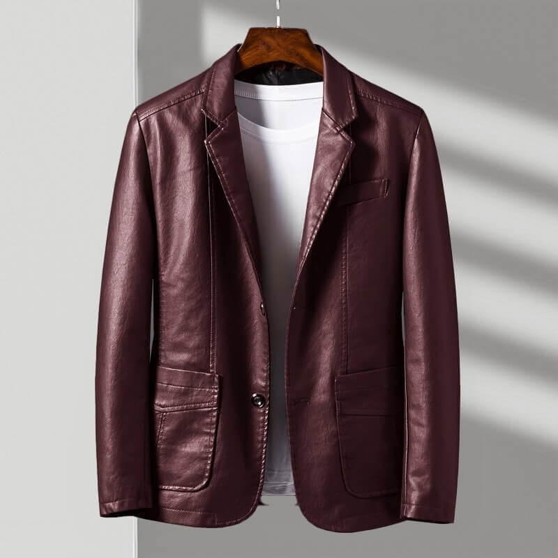 Elysian Noir Leather Jacket