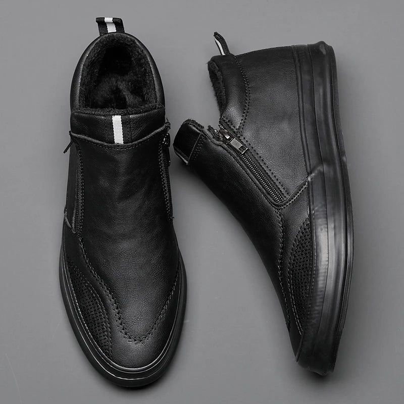 PP25 Leather Sneakers Lined