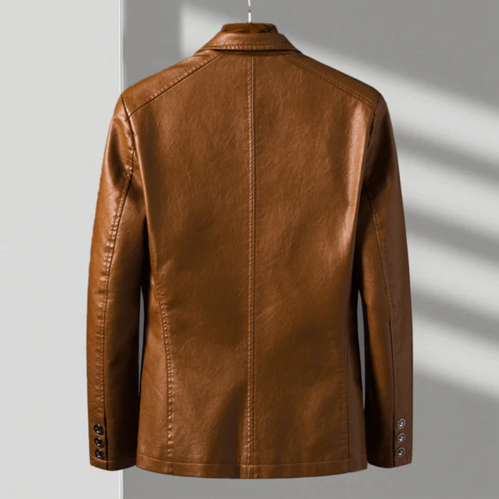 Elysian Noir Leather Jacket
